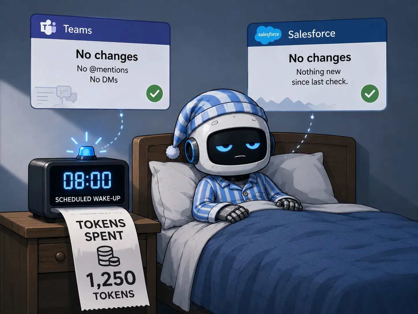 Illustration from What Woke the Agent?